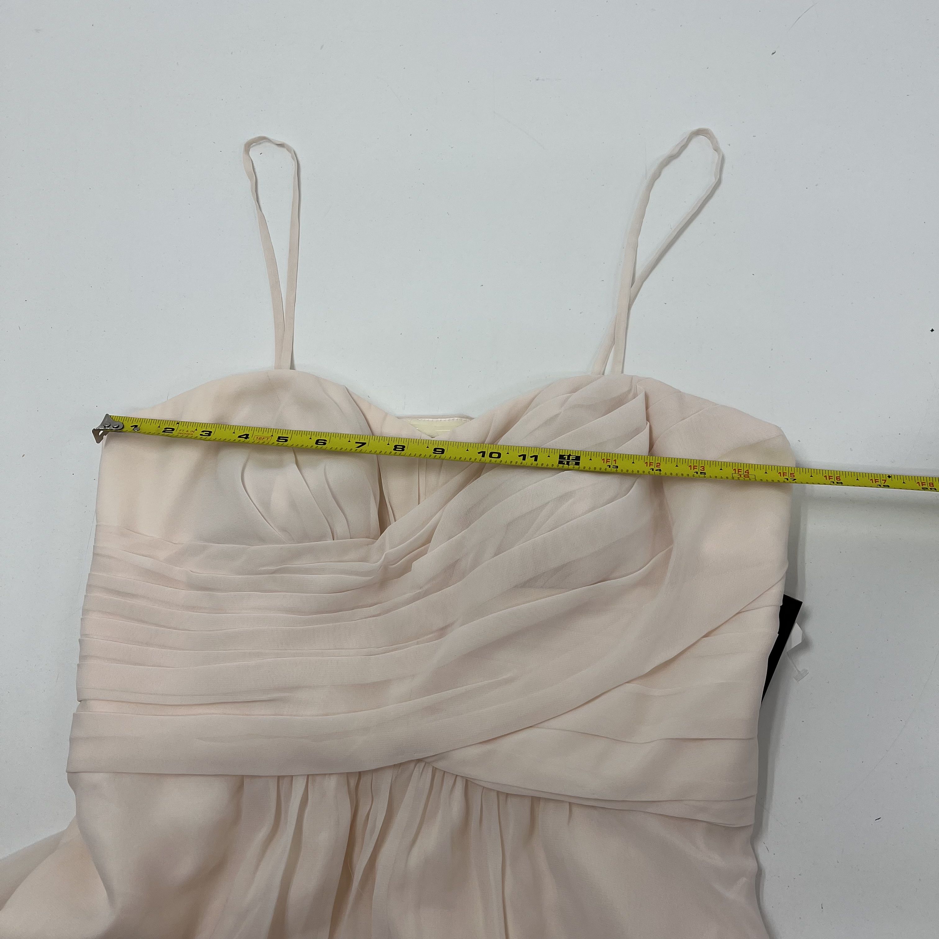 Weddington Way Charlotte Chiffon Maxi Bridesmaid Dress Womens Size 14 NWT