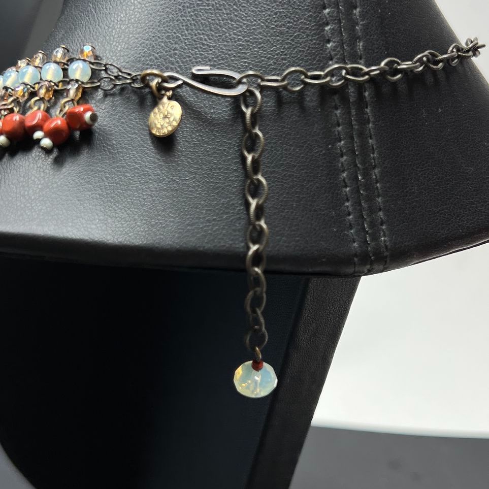 David Aubrey Dangling Beaded Necklace