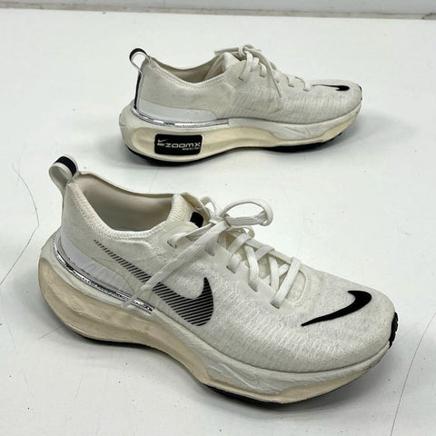 Nike ZoomX Invincible Run Flyknit Rawdacious White Running Shoes Size 8