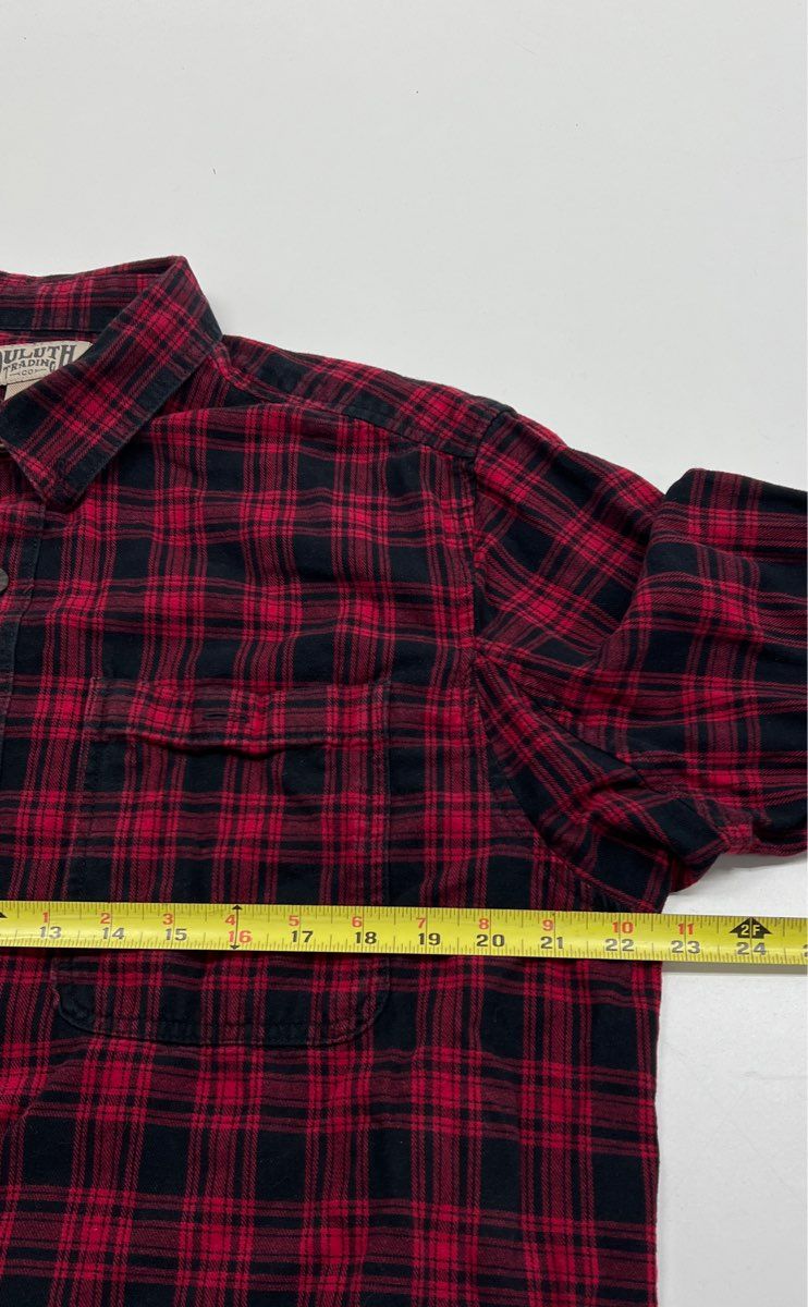 Duluth Trading Co. Red and Black Plaid Skirt - Size XL
