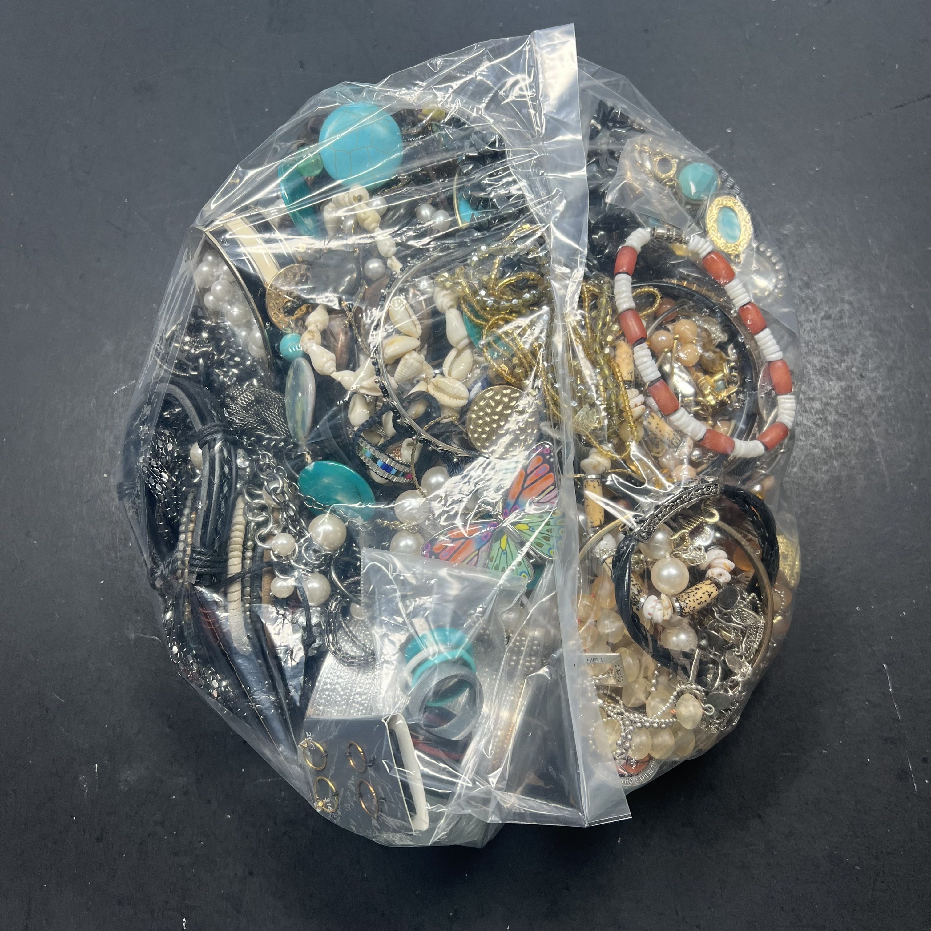 5LBS Wearable Costume Mixed Jewelry Grabbag