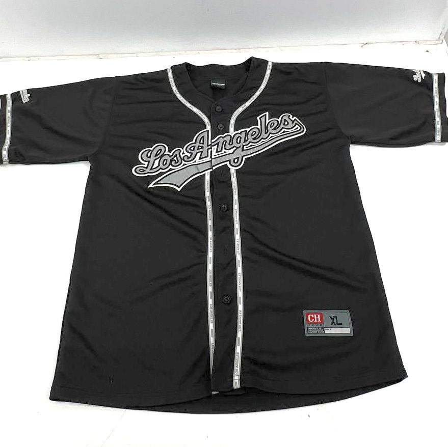 Jersey Lot 2 Las Vegas Los Angeles Football Baseball Style Wantex Choice L XL