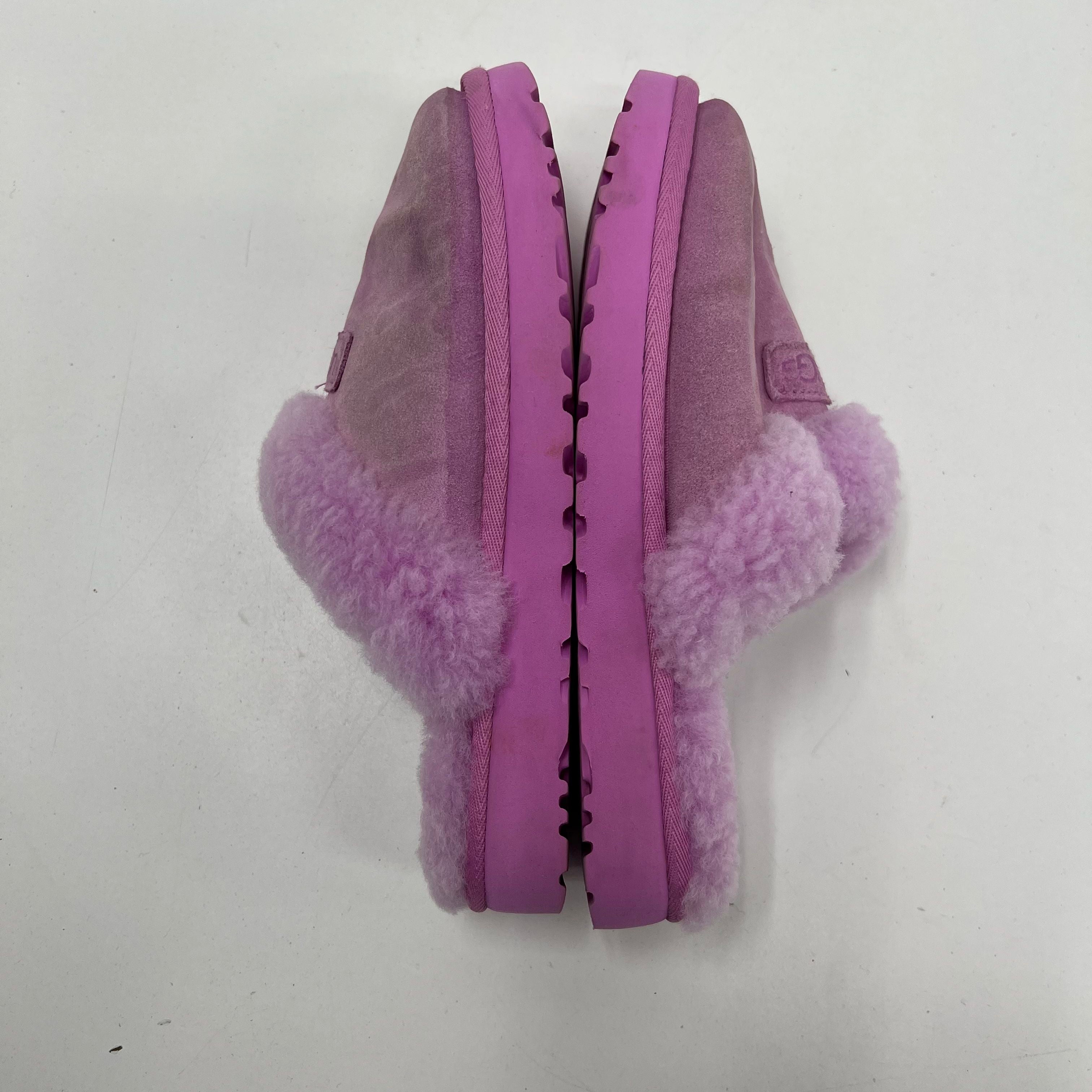UGG Women's Cozy II Slip On Pink Slippers Size 8