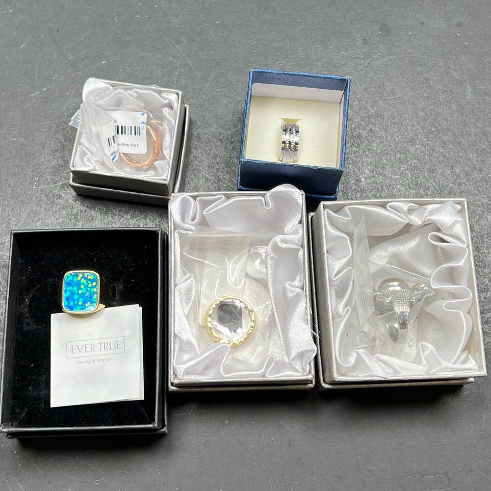 Assorted Styles and Sizes Rings Lot NIB/NWT