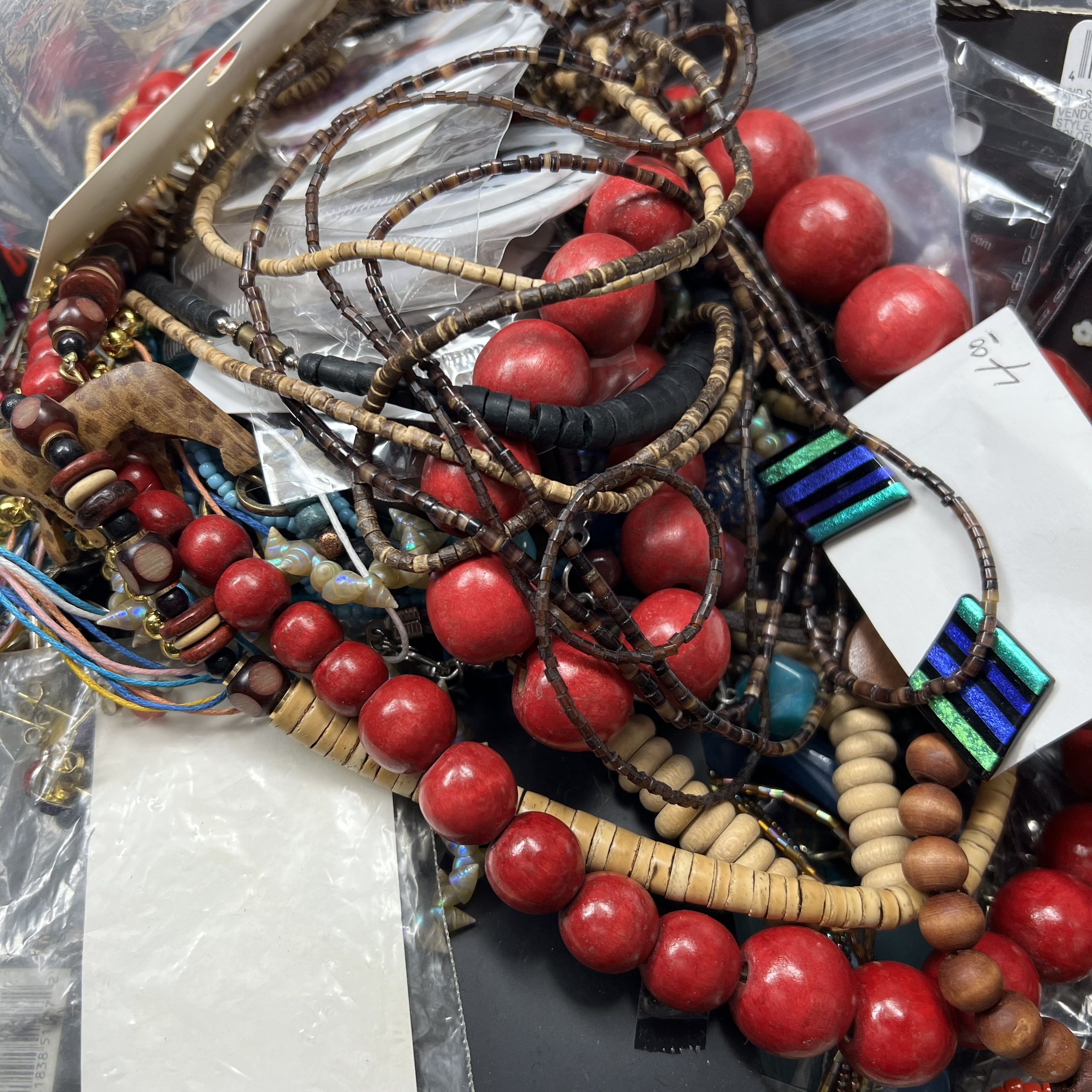 5LB Wearable Costume Jewelry Mixed Items Bag