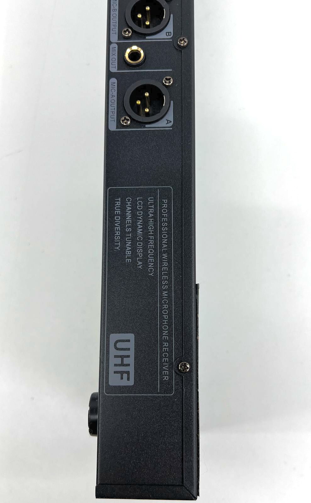 GTDaudio G-733 Diversity UHF Wireless Mic System in Original Box UNTESTED