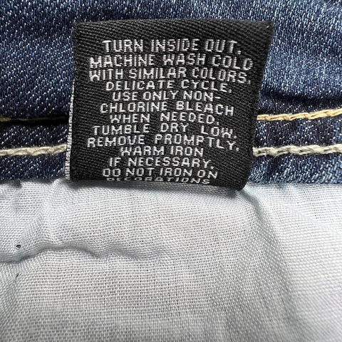 Wallflower NWT Y2K Blue Curvy Embellished Bootcut Jeans Women's Size 5