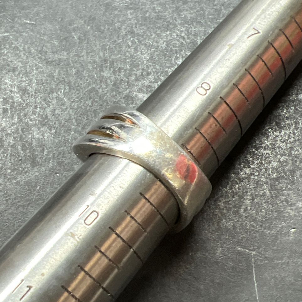 Silpada Sterling Silver Bars Ring Size 9