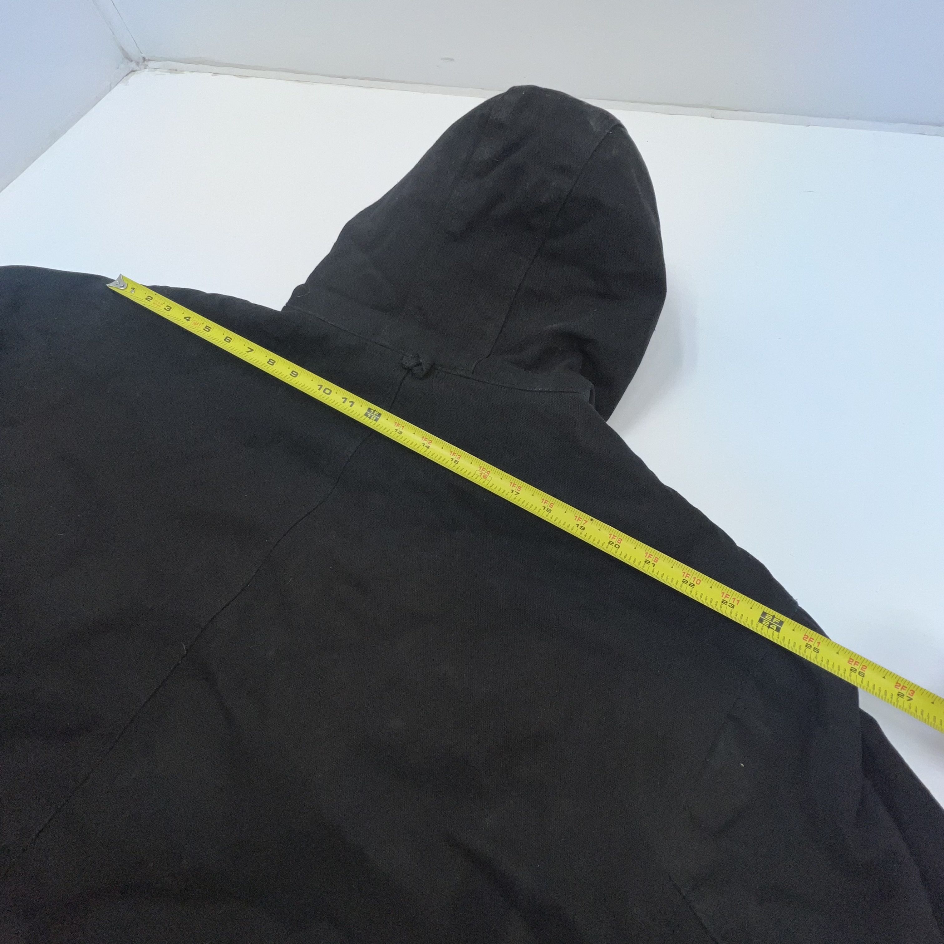 KEY Black Outerwear Jacket Full Zip Men's 3XLT 100% Cotton