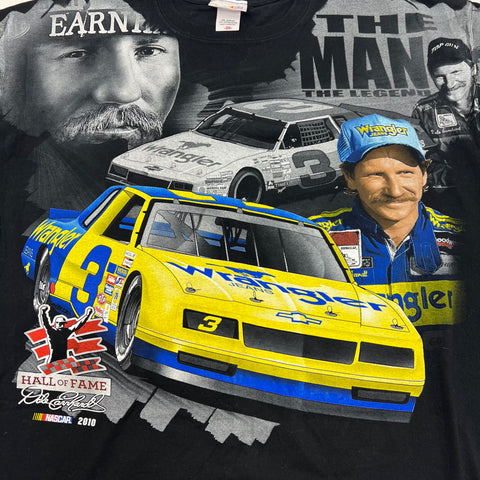 Vintage 2010 Dale Earnhardt Sr Jr NASCAR Hall of Fame Chase T-Shirt Sz 3X