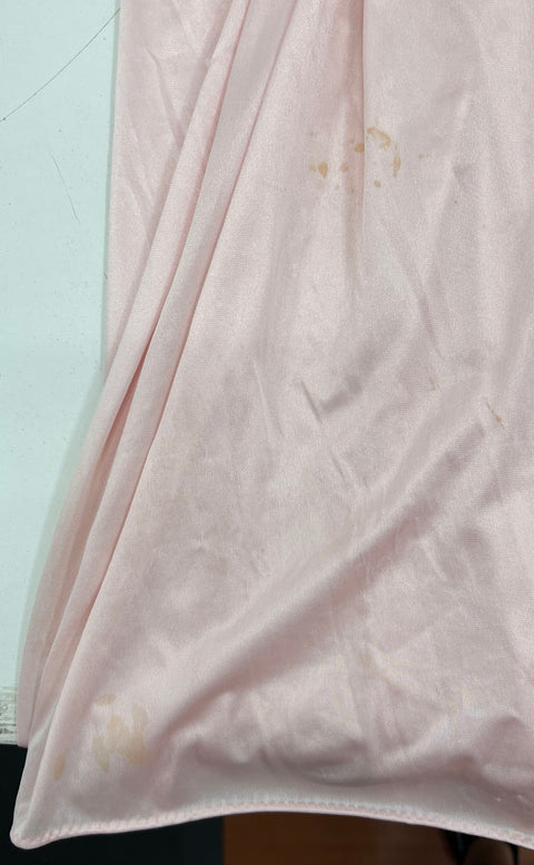 Vintage 70s Vanity Fair Embroidered Lace Trim Nightgown Peignoir Made USA Sz M