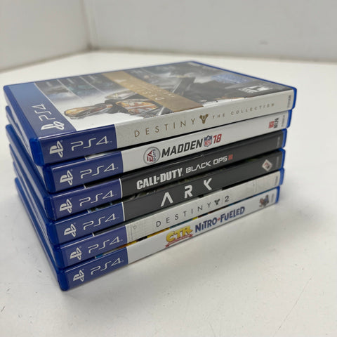 Call of Duty Black Ops III CTR ARK Destiny Sony PlayStation 4 6 Game Lot PS4