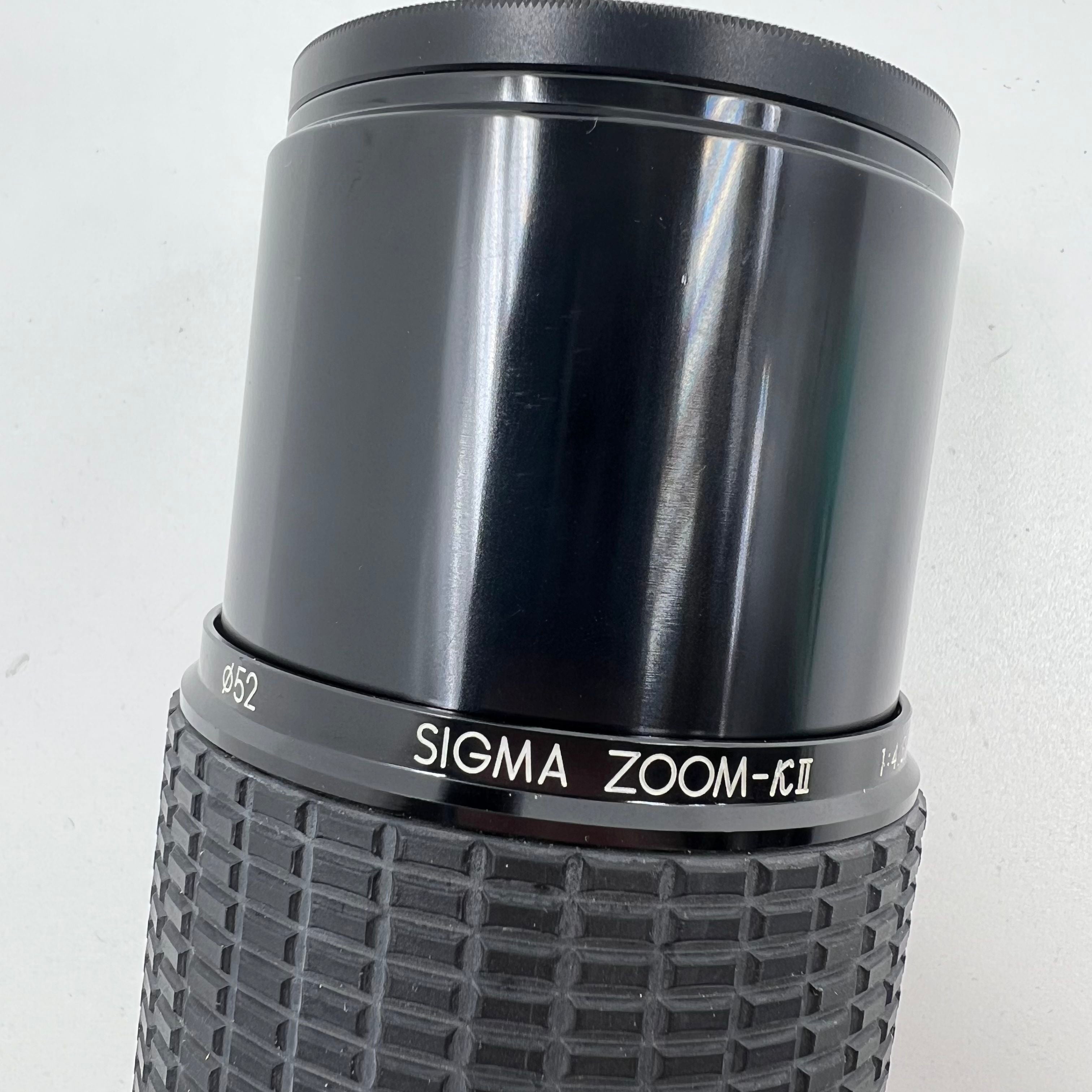 Sigma Zoom Camera Lens in Case 7"
