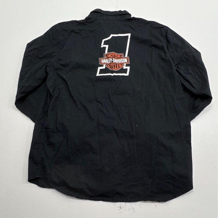 Harley Davidson #1 Black T-shirt - Size Large