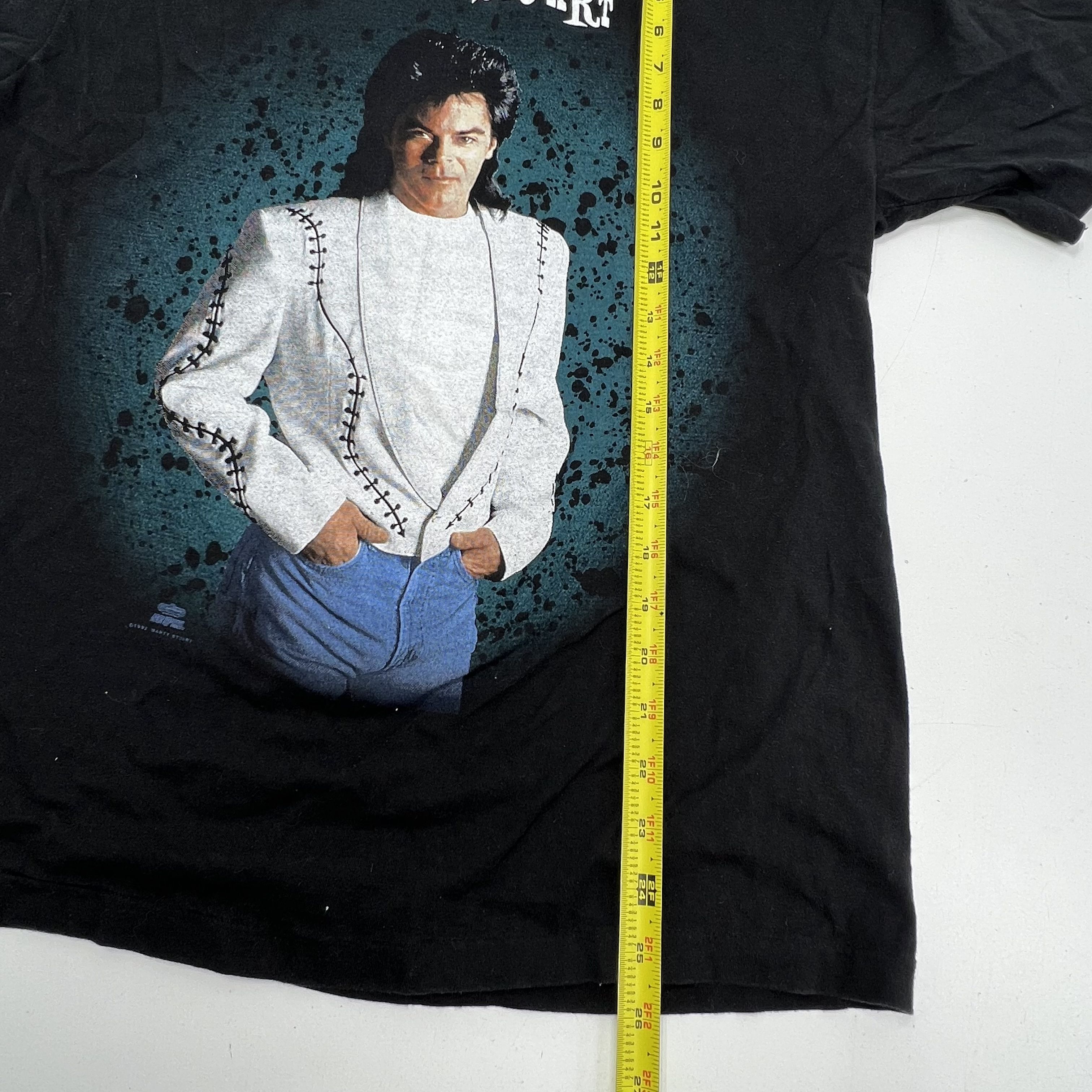 Vintage 1993 Marty Stuart Country T-Shirt Giant Made in USA Double Stitch Sz L