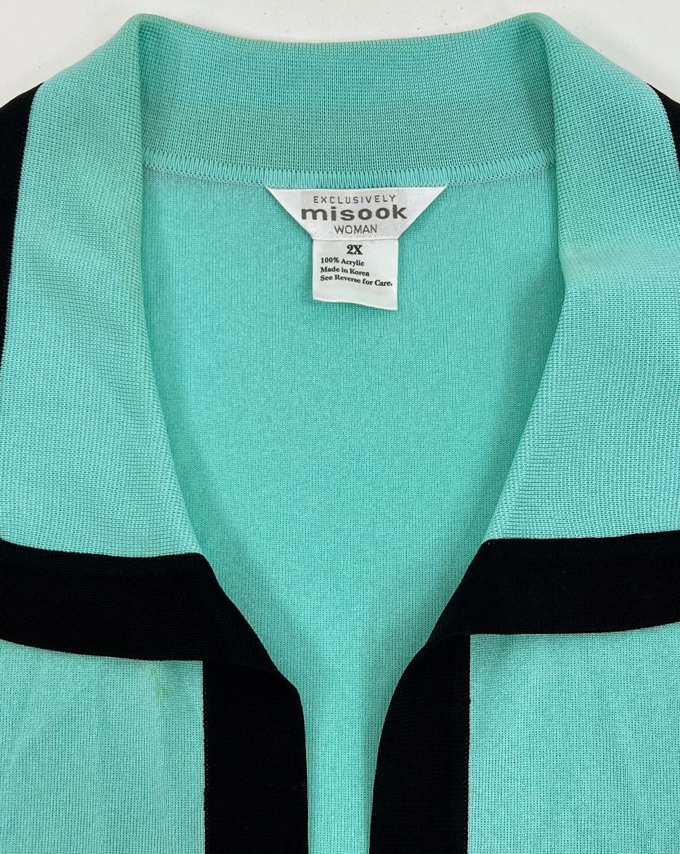 Misook Multicolor Lot of 3 Knit Top Sweater Duster Cardigan Women's 2X