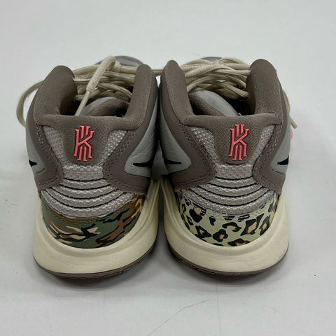 Nike Kyrie Infinity Grey Leopard Camo Sneaker Athletic Shoes Women's Size 8