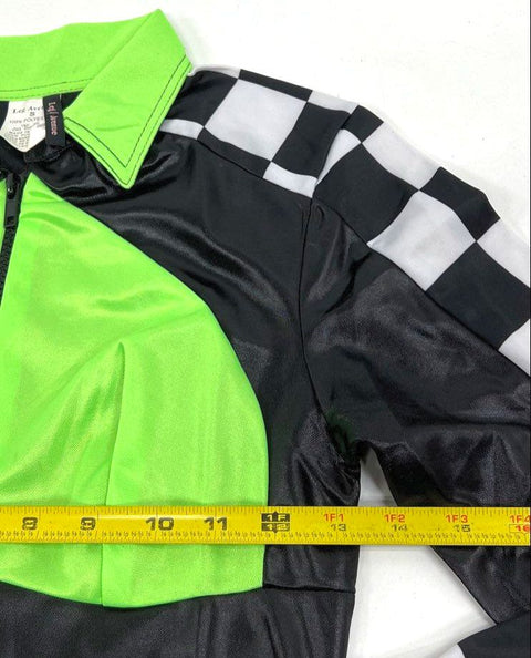 Leg Avenue Race Car Driver Sexy Halloween Costume 3-Pc Set Jacket Pants Sz S
