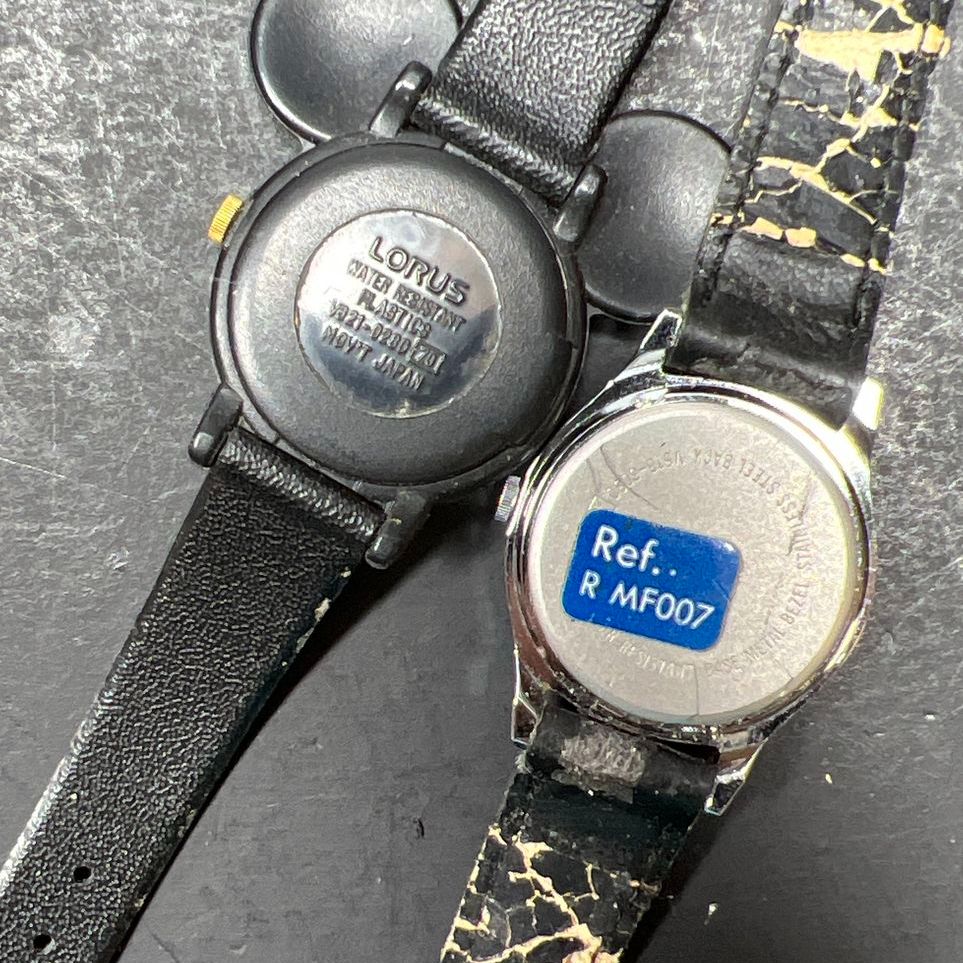 Disney Mickey Mouse Watches Lot Parts or Repair