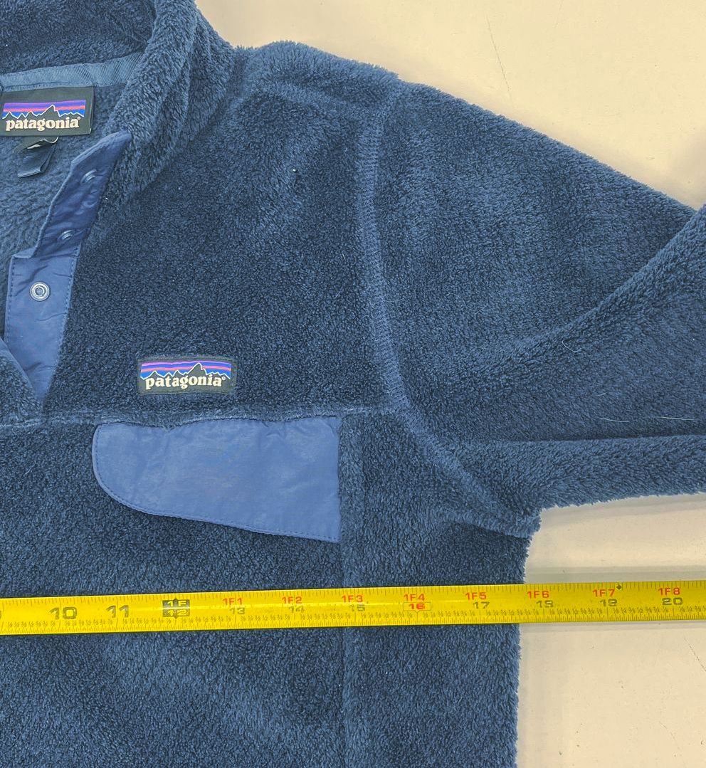Patagonia Navy Blue Synchilla Snap-T Fleece Pullover Women's Size M