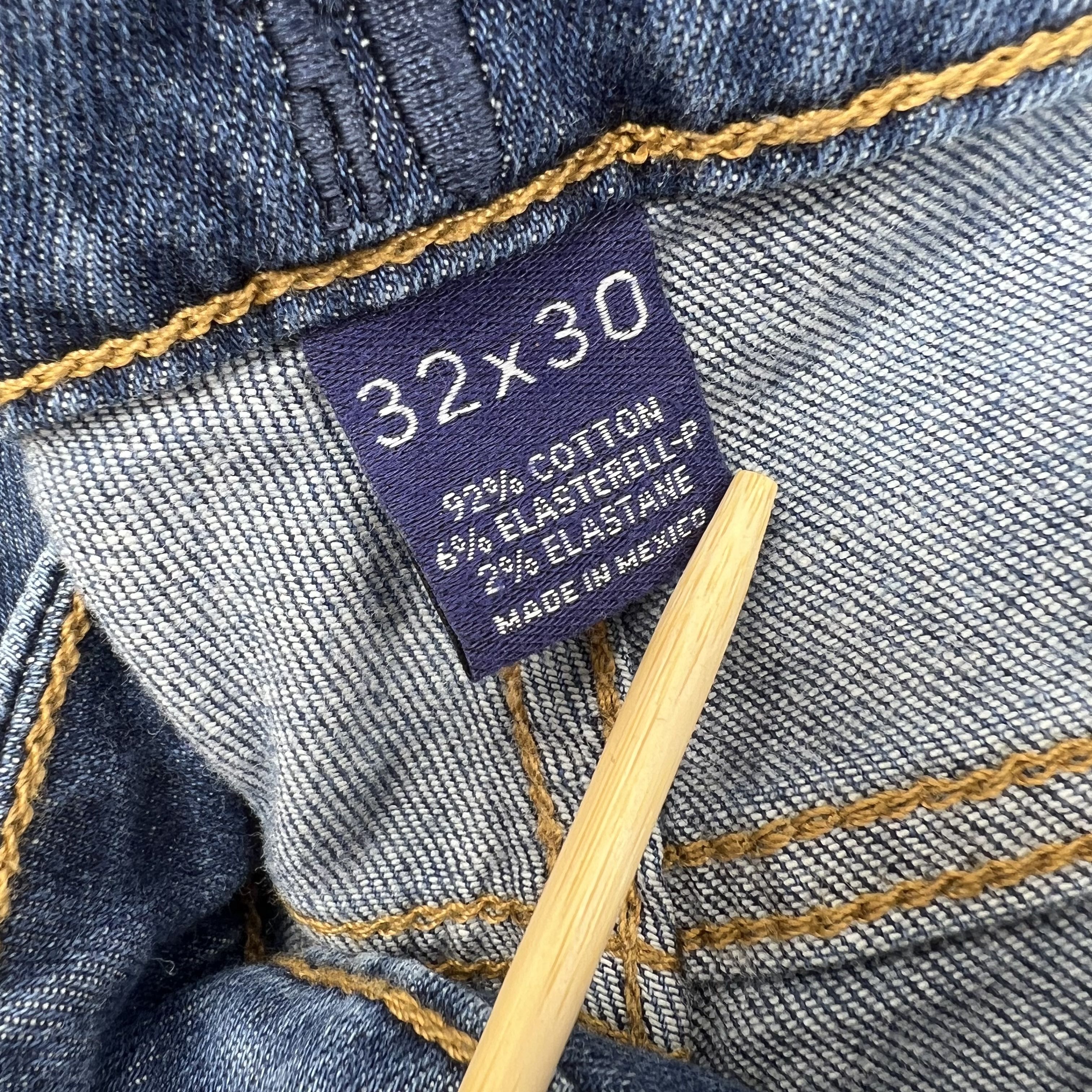 NWT Johnnie-O UNO Blue Jeans Straight Men's Size 32x30 $178