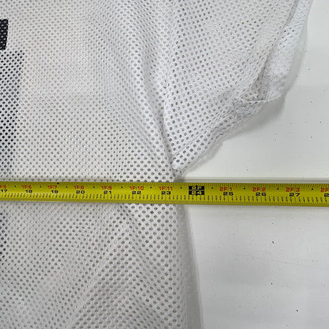 Russell Athletic White Mesh Football Practice Jersey #55 Men's Size XL