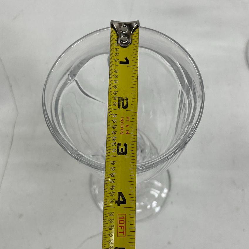 Vintage Noritake Perspective Clear Iced Tea Glass Water Goblet 10 Piece Set