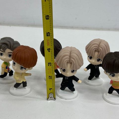 2023 TinyTAN BTS McDonald's Promo Figure Lot of 8 K-Pop Collectible Toy