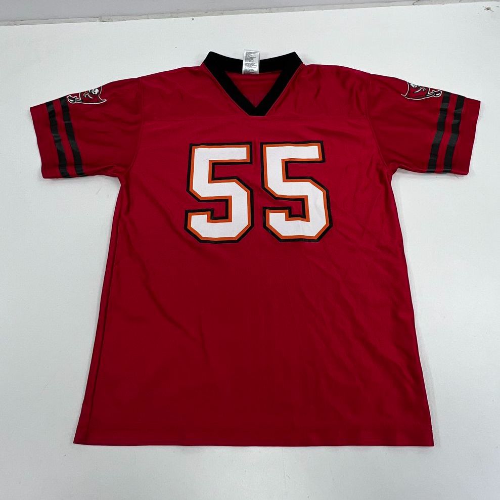 Kids Boys' Mixed Brands Red Black White Short Sleeve Jersey Lot of 4 - Size L/XL