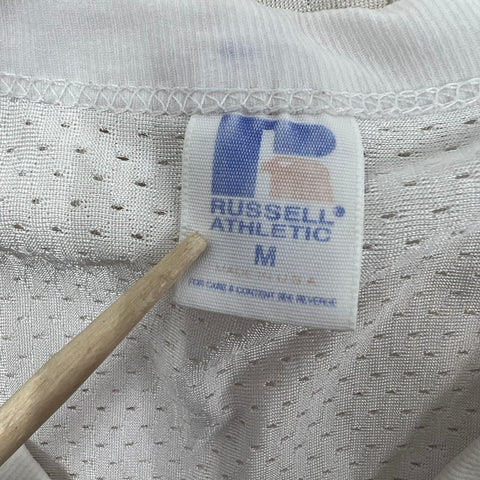 Vintage 80s Russell Athletic Football Jersey #55 Mesh Made in USA Sz M