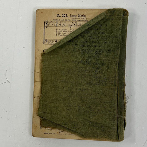 Antique 1895 The Revival No. 2 Song Book Charlie D. Tillman w/ Bartley Holder