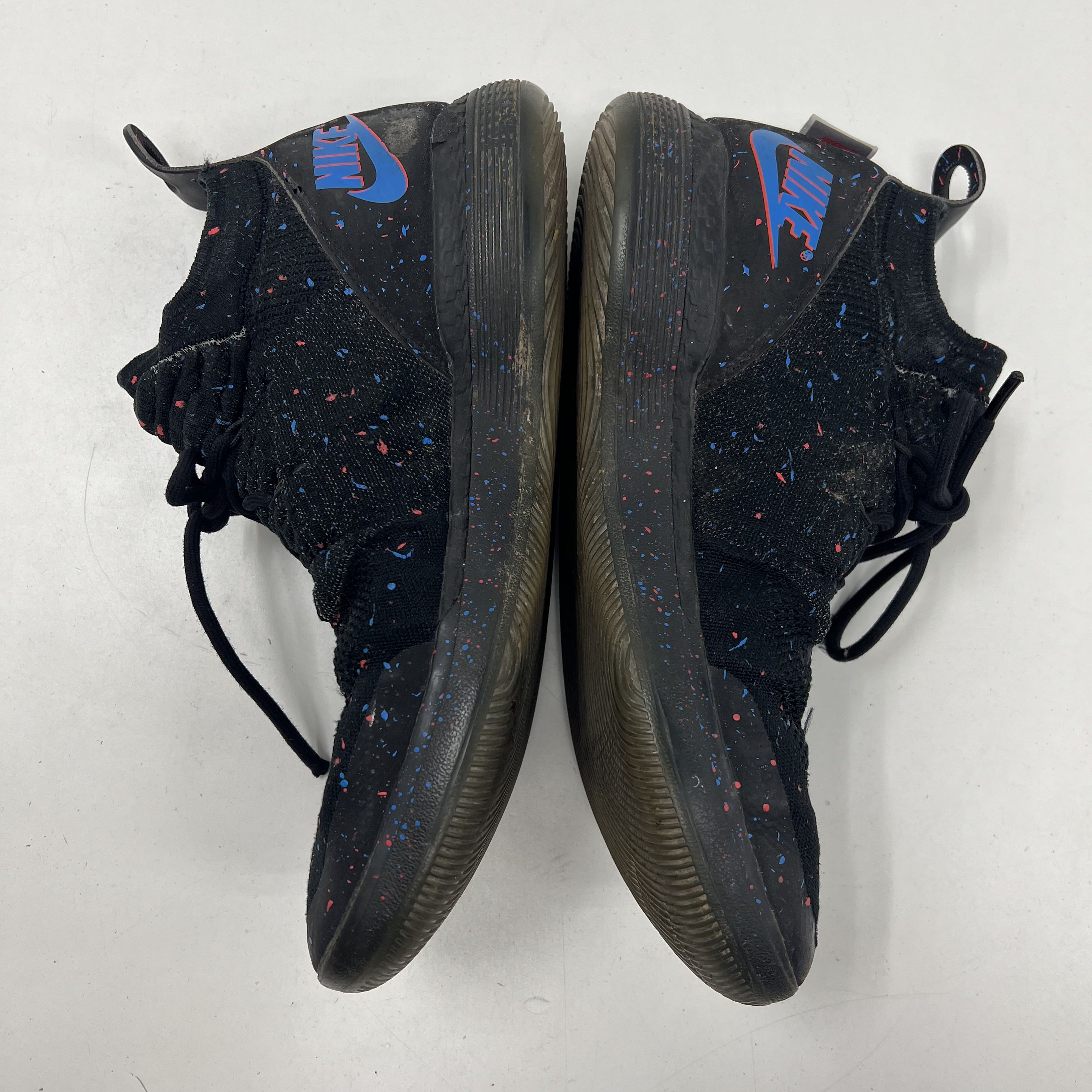 Nike KD 11 Confetti Kevin Durant Basketball Shoes Black Blue Size 13