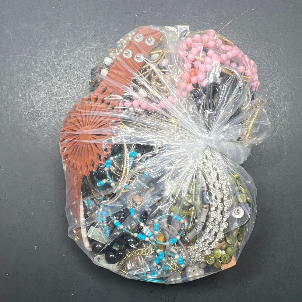 5LB Wearable Costume Mixed Jewelry Grab Bag