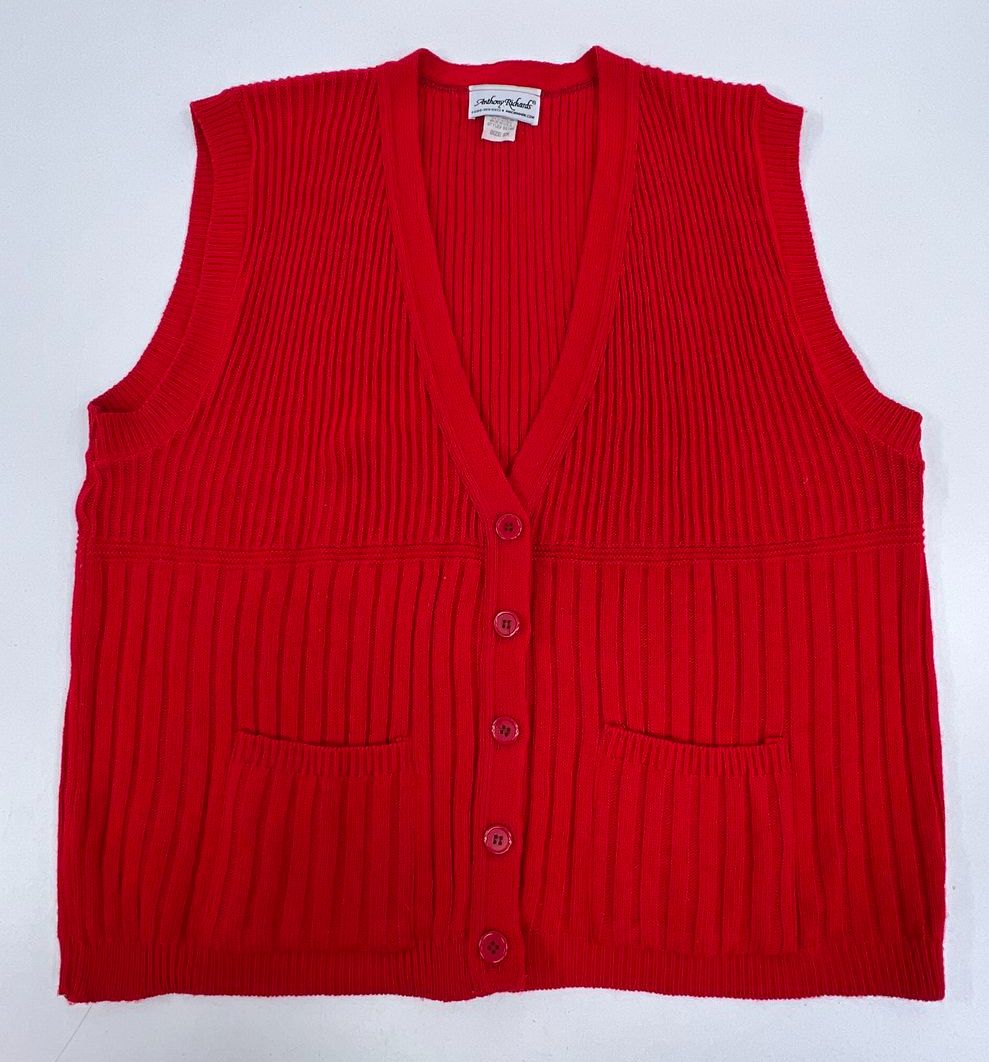 Vintage 90s Y2K Sweater Vest Lot 4 Mixed Brands Pringle Mens Womens Sz L-2X