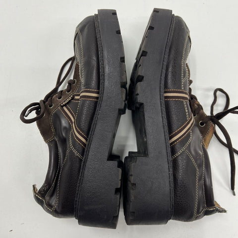 Y2K Mudd Jeffery Platform Loafer Casual Shoe Women 11M Brown
