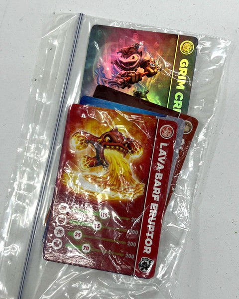 Skylanders Spyro's Adventure Nintendo Wii Game Lot Portal 9 Figures Bag Cards