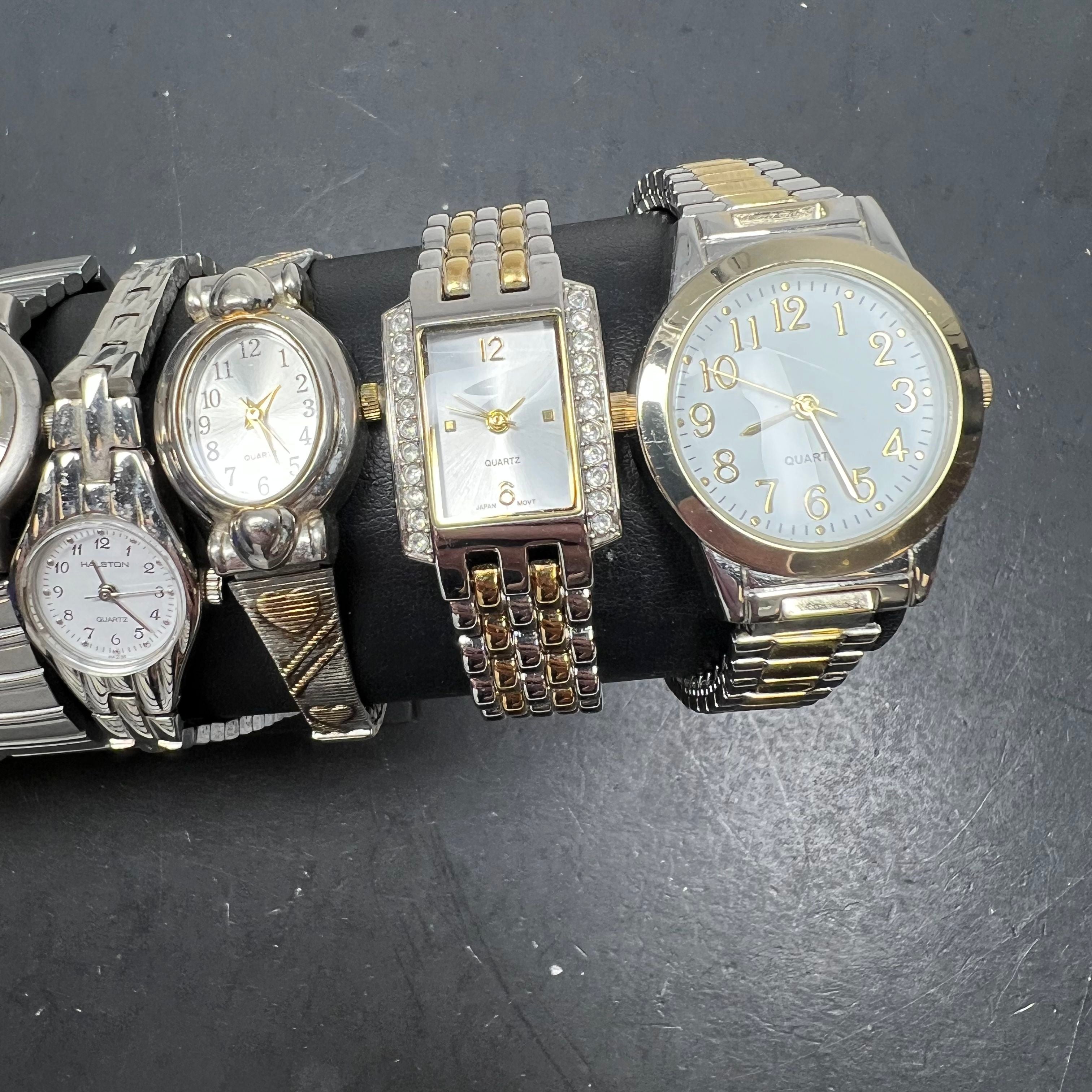 Assorted Style Band Lot Watches Milan Eternity Rumours Quartz Gold Silver Tone