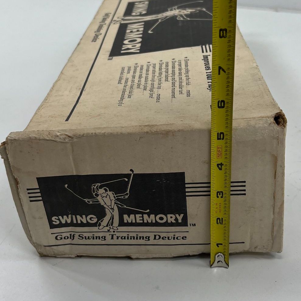 Vintage Swing Memory Golf Swing Training Device In Box with Instructions
