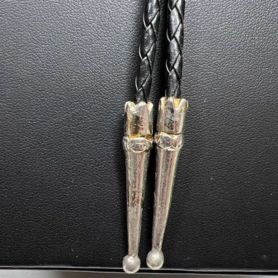 Mother Of Pearl Inlay Bird Bolo Tie Mens Accessories
