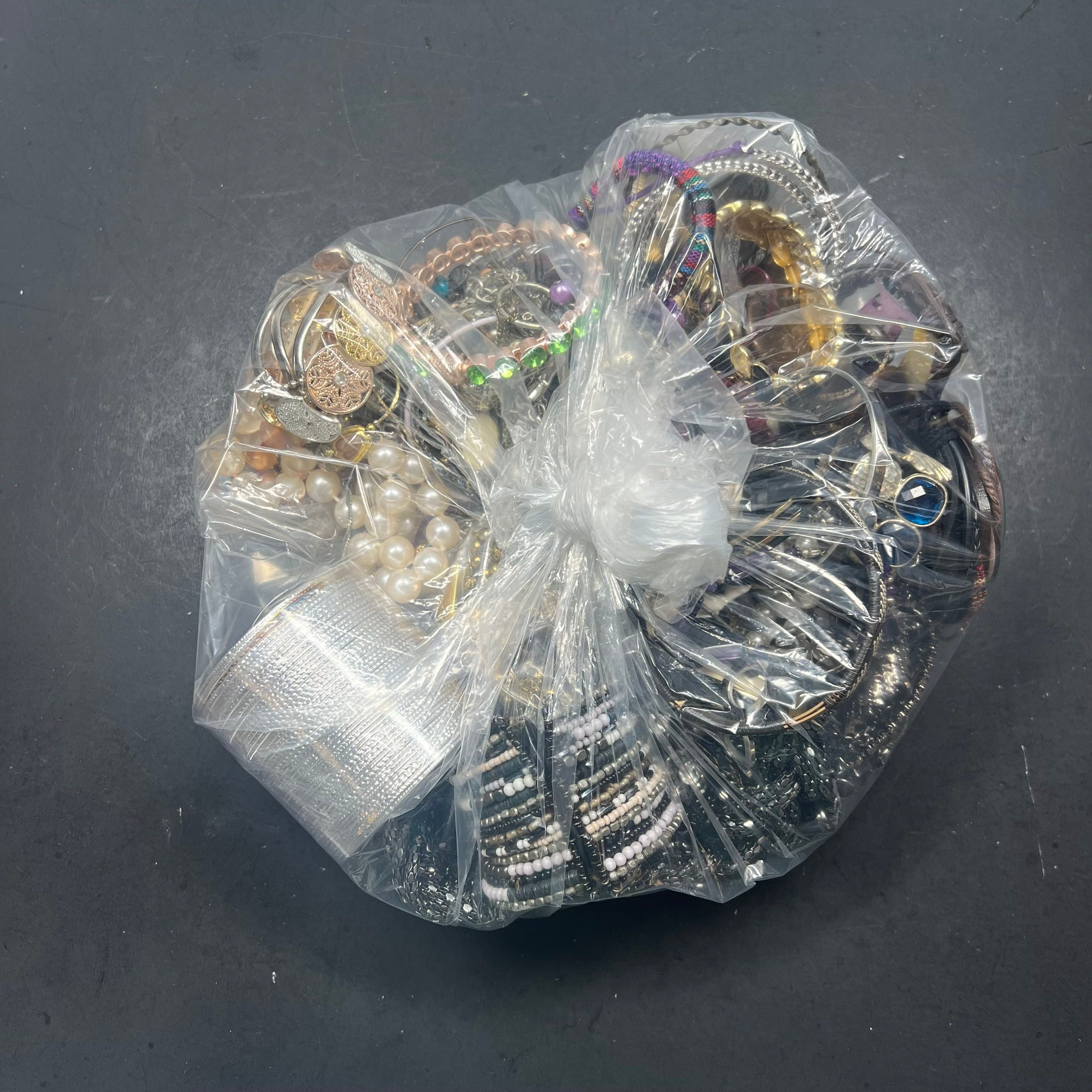 5LBS Wearable Costume Mixed Jewelry Grabbag