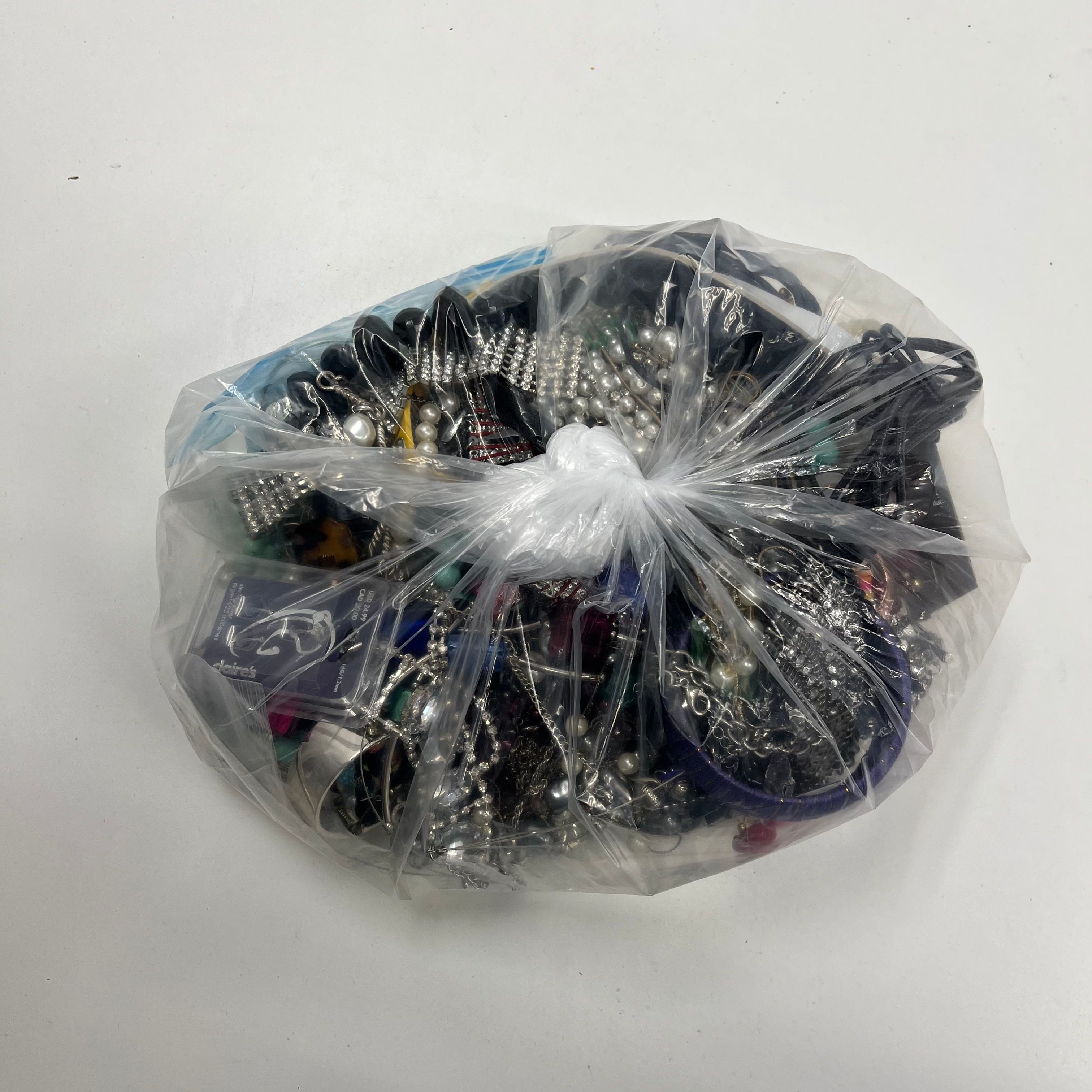 5LB Wearable Costume Jewelry Grab Bag Mixed Items