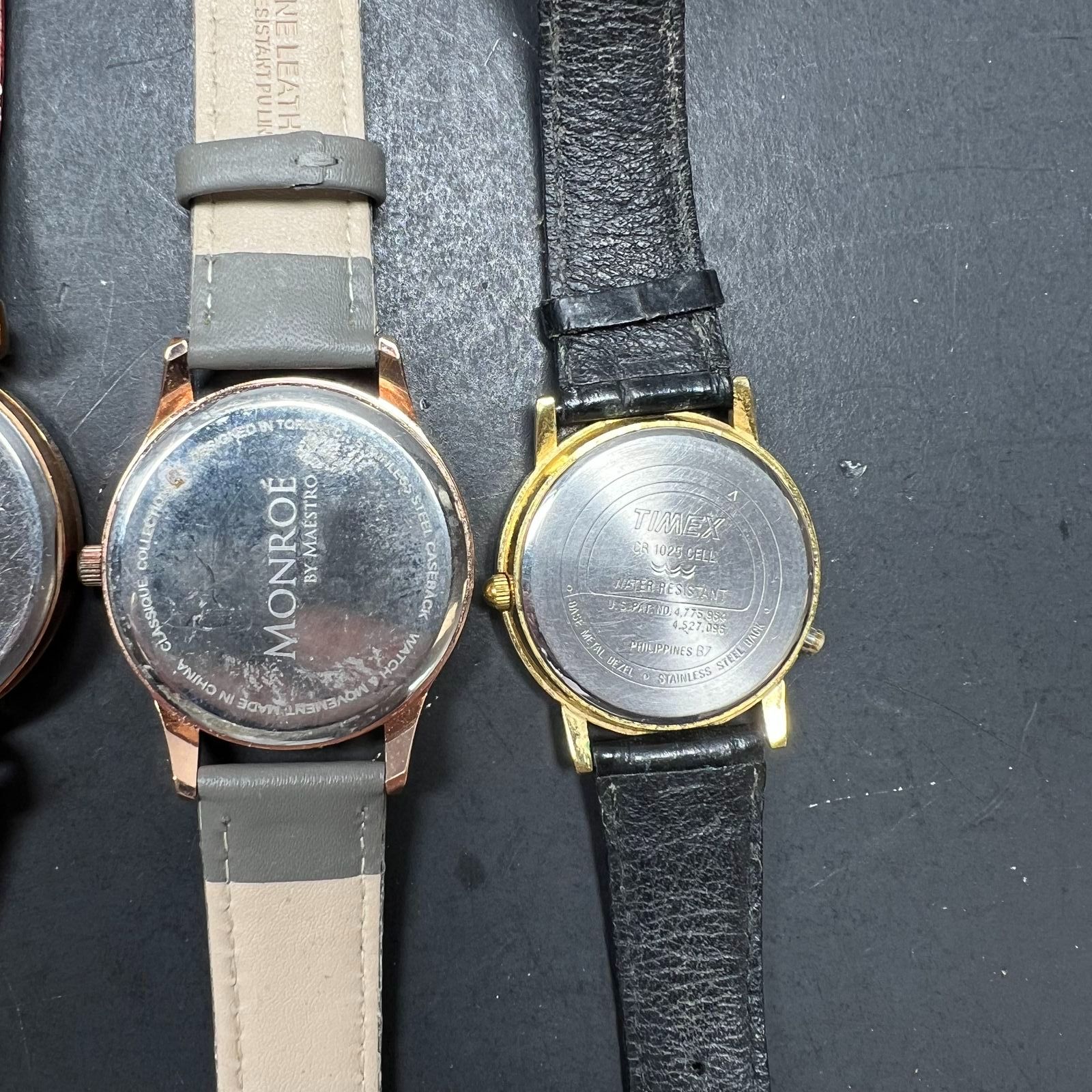 Lot of 6 Women's Watches Analog Mixed Brands Working