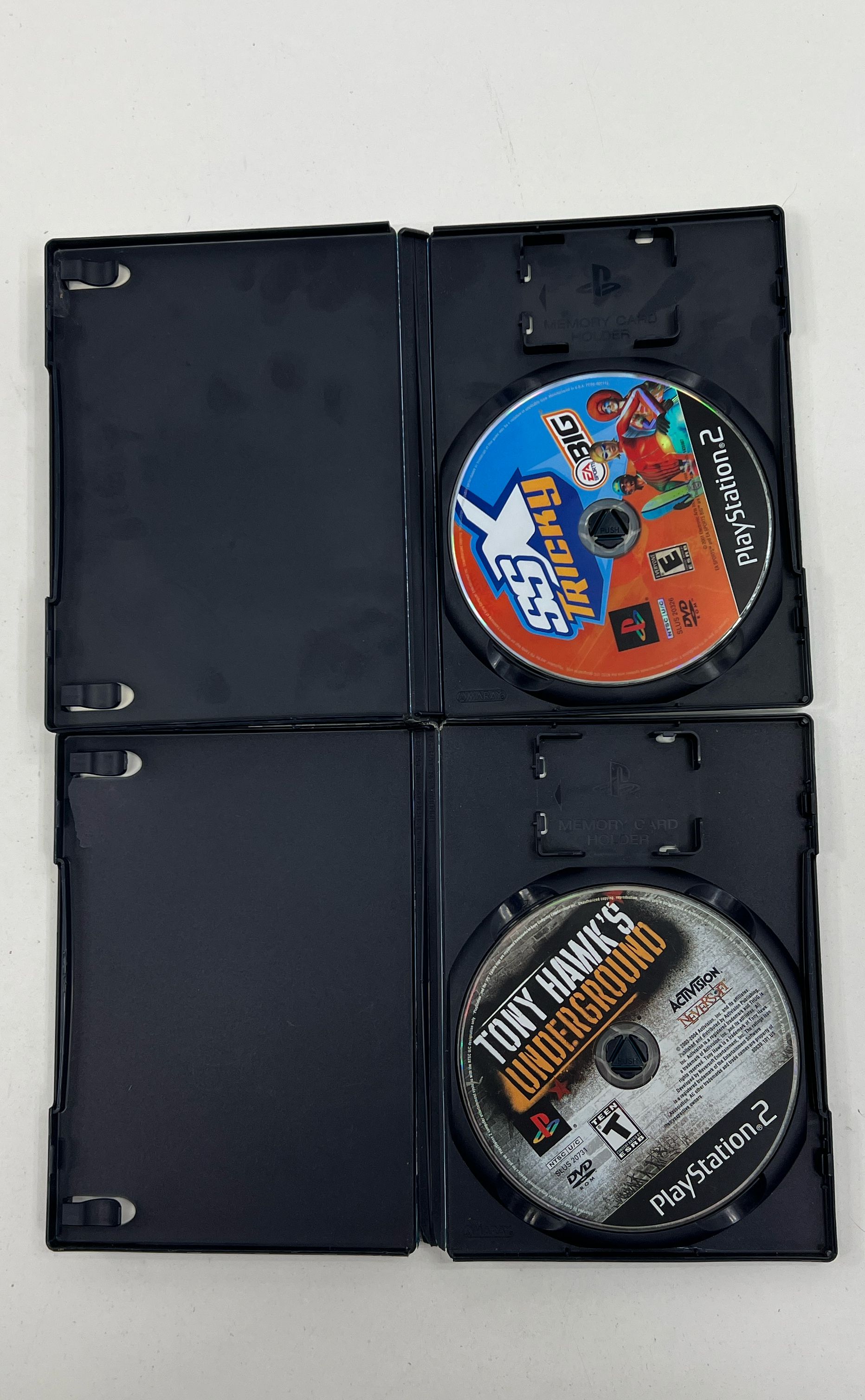 Sony Playstation2 PS2 Game Lot UNTESTED Tony Hawk's Underground SSXTricky