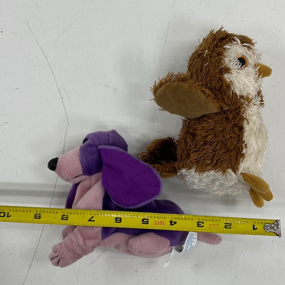 Vintage 80s Plush Lot Garfield Pound Puppies Snoopy Tonka Applause