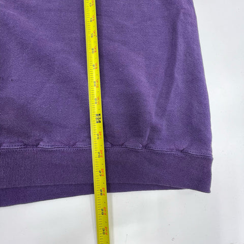 Vintage 90s Nike Embroidered Swoosh Crewneck Sweatshirt Made in USA Sz L