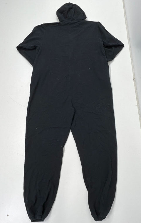 Savage X Fenty Black Forever Savage Hooded Half Zip Jumpsuit Women's Size XL