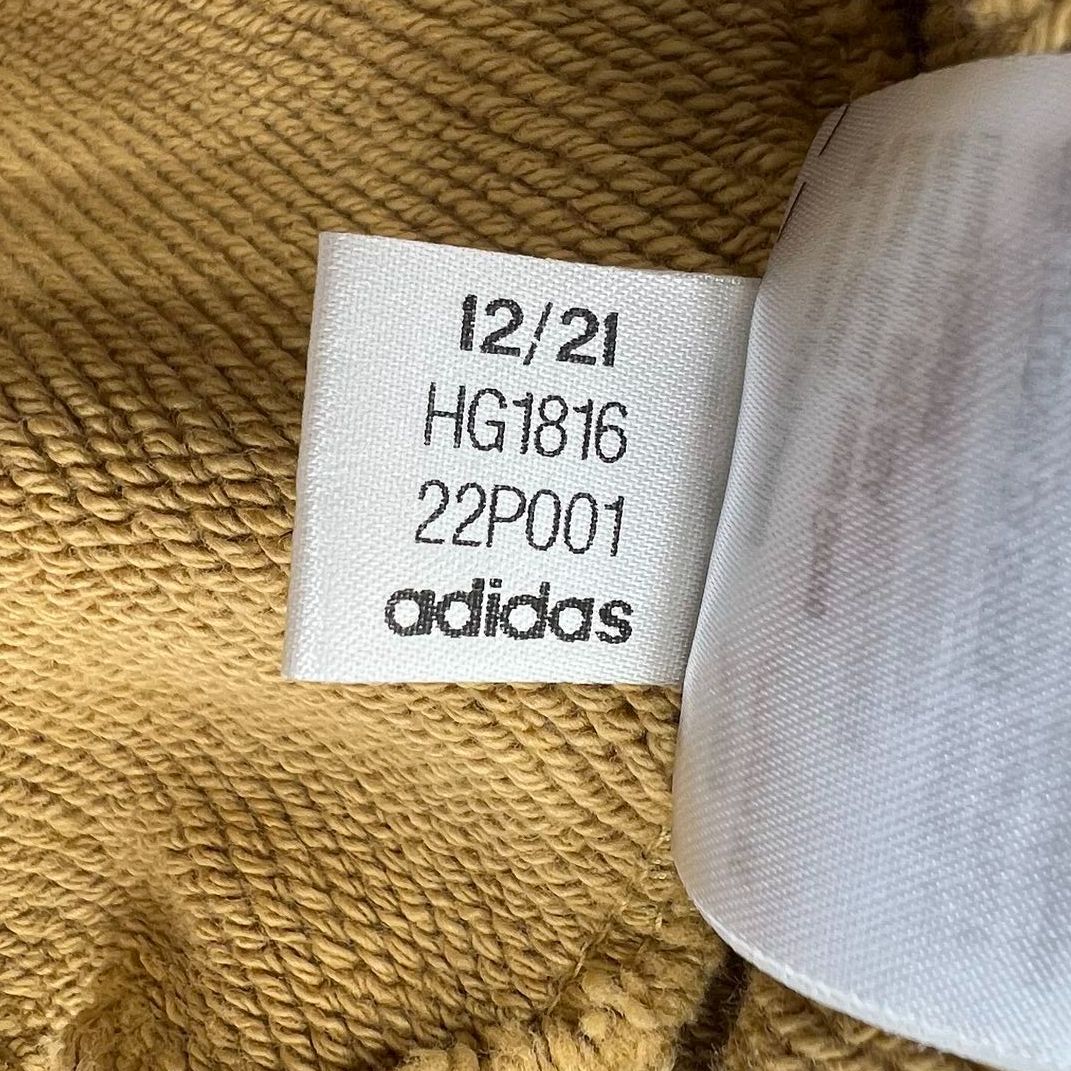 Adidas Humanrace Hazy Beige Basics Pullover Hoodie Men's M