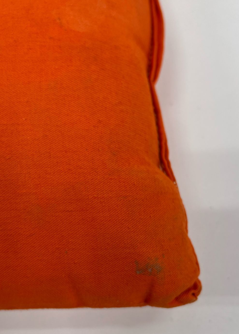 Vintage Life-Line AK-1 Orange Puffy Tie Front Life Vest with Clip Belt