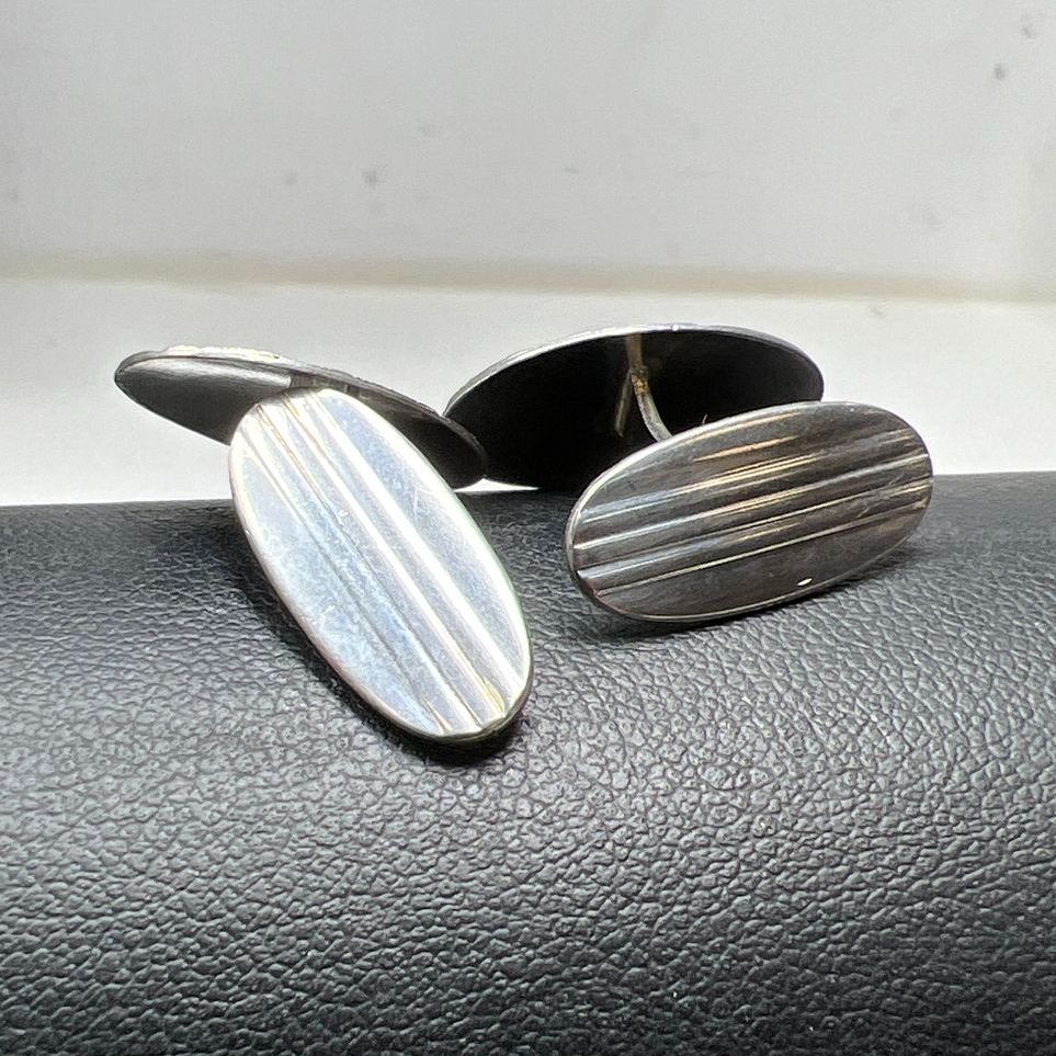 Sterling Silver Cufflinks Men's Accessories