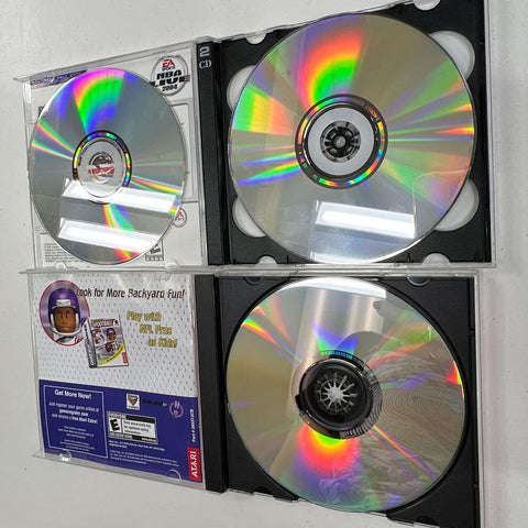 Madden NFL FIFA Backyard Sports 11 PC CD-ROM Game Lot EA Sports Atari 90s